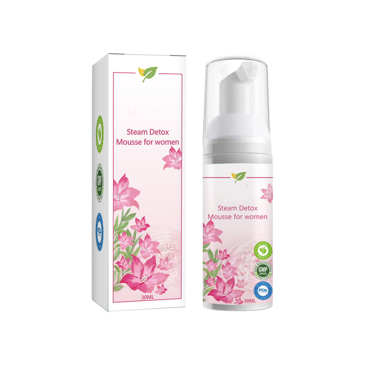 Women's Steam Mousse Deep Cleaning Antibacterial Care Solution