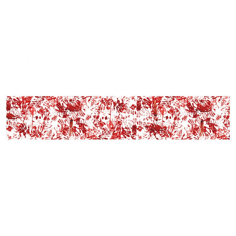 Bloody Handprint Halloween Tablecloth - Festive Decoration