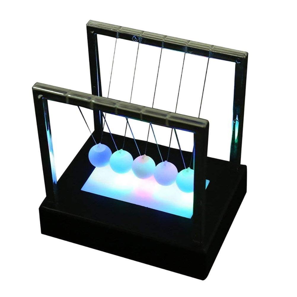 LED Newton's Swing Ball - Decorative Science Desk Toy