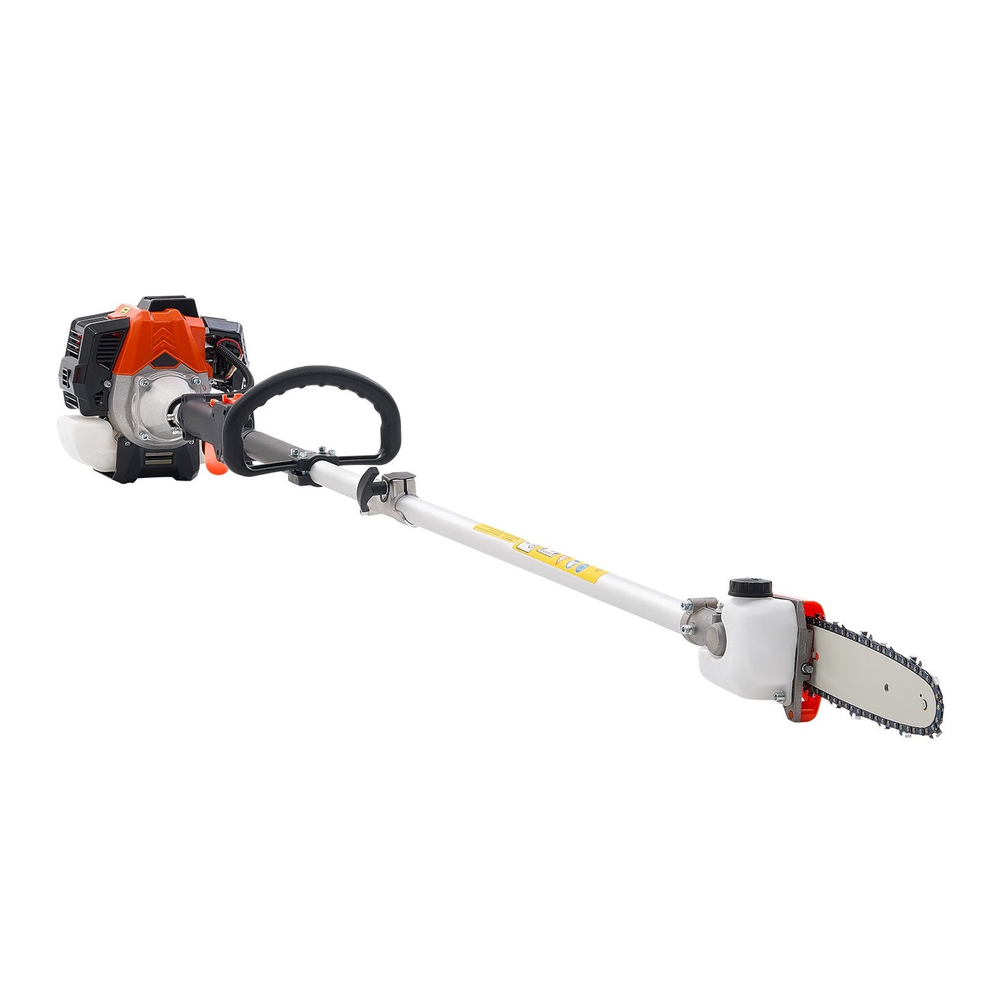 Gas Pole Saw 33cc 2-Stroke Extendable Cordless Tree Trimmer with 8-In Bar