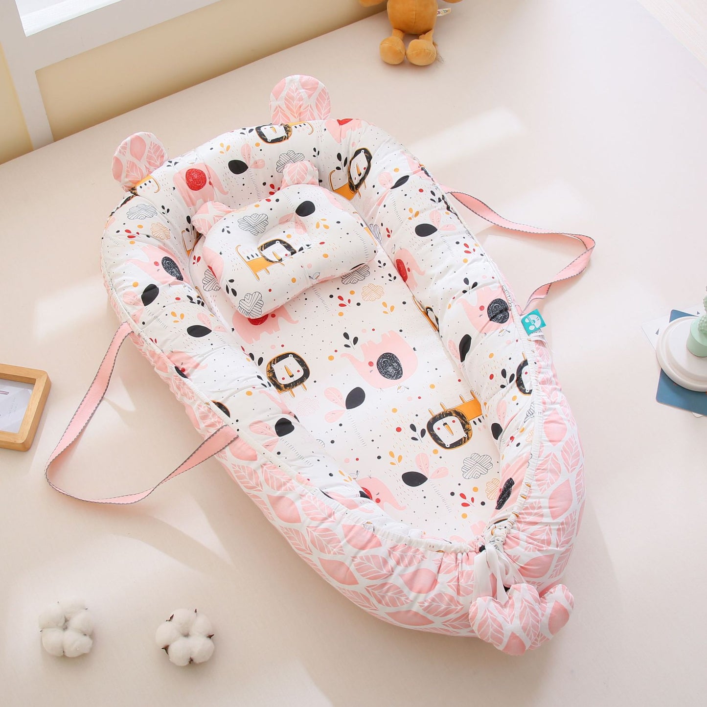 Portable Baby Crib Carry Bag - Foldable Travel Storage for Nursery