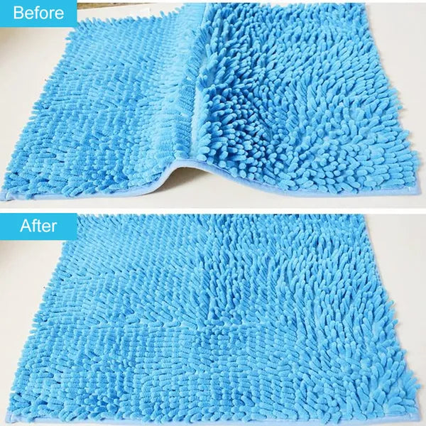 Anti-Slip Carpet Stickers 40x60mm - 10 Pieces Square Velcro Rug Grippers