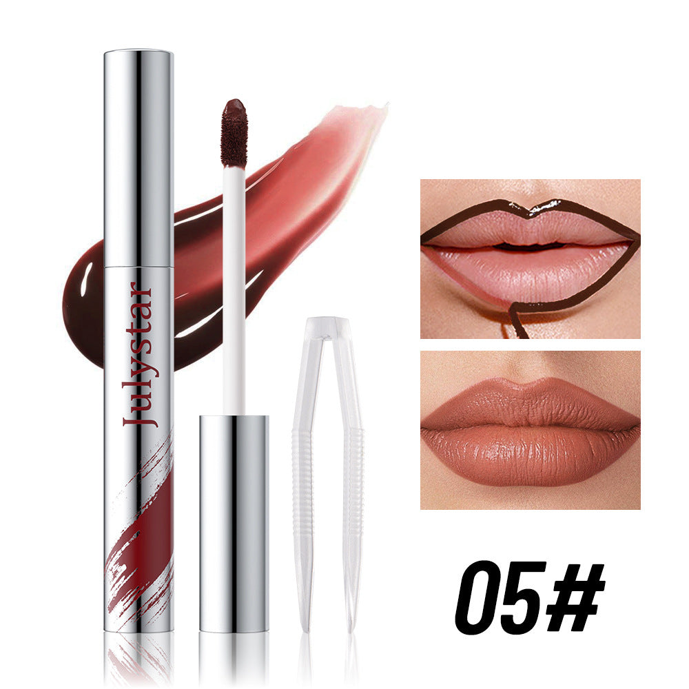 Peel-Off Lip Liner Pen - Long-Lasting Matte Lip Tattoo Makeup