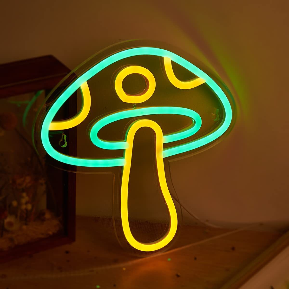 Mushroom Shape Room Decoration Lamp - Indoor Creative Night Light