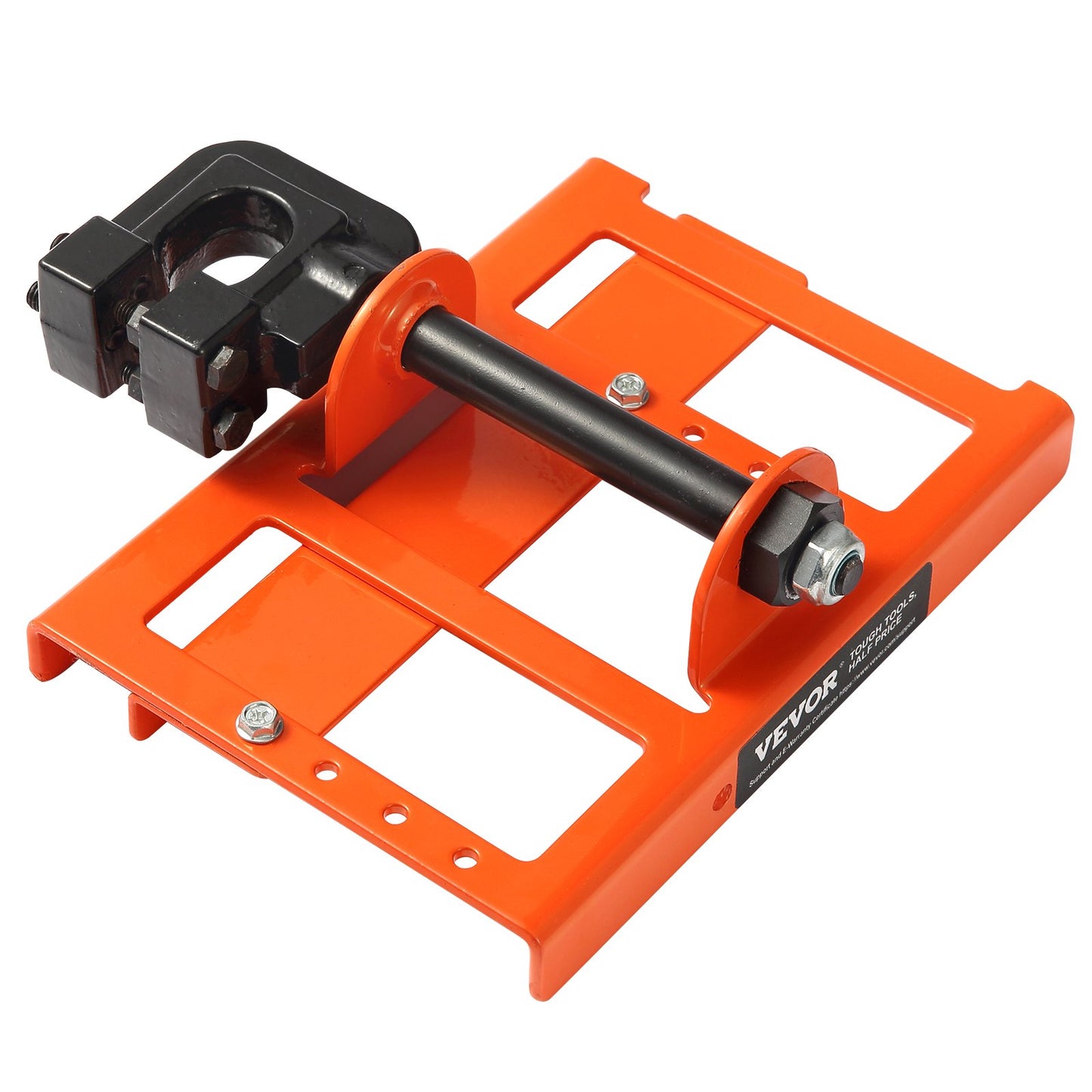 Vertical Lumber Cutting Guide for Chainsaw - Cast Iron Wood Milling Attachment, Red