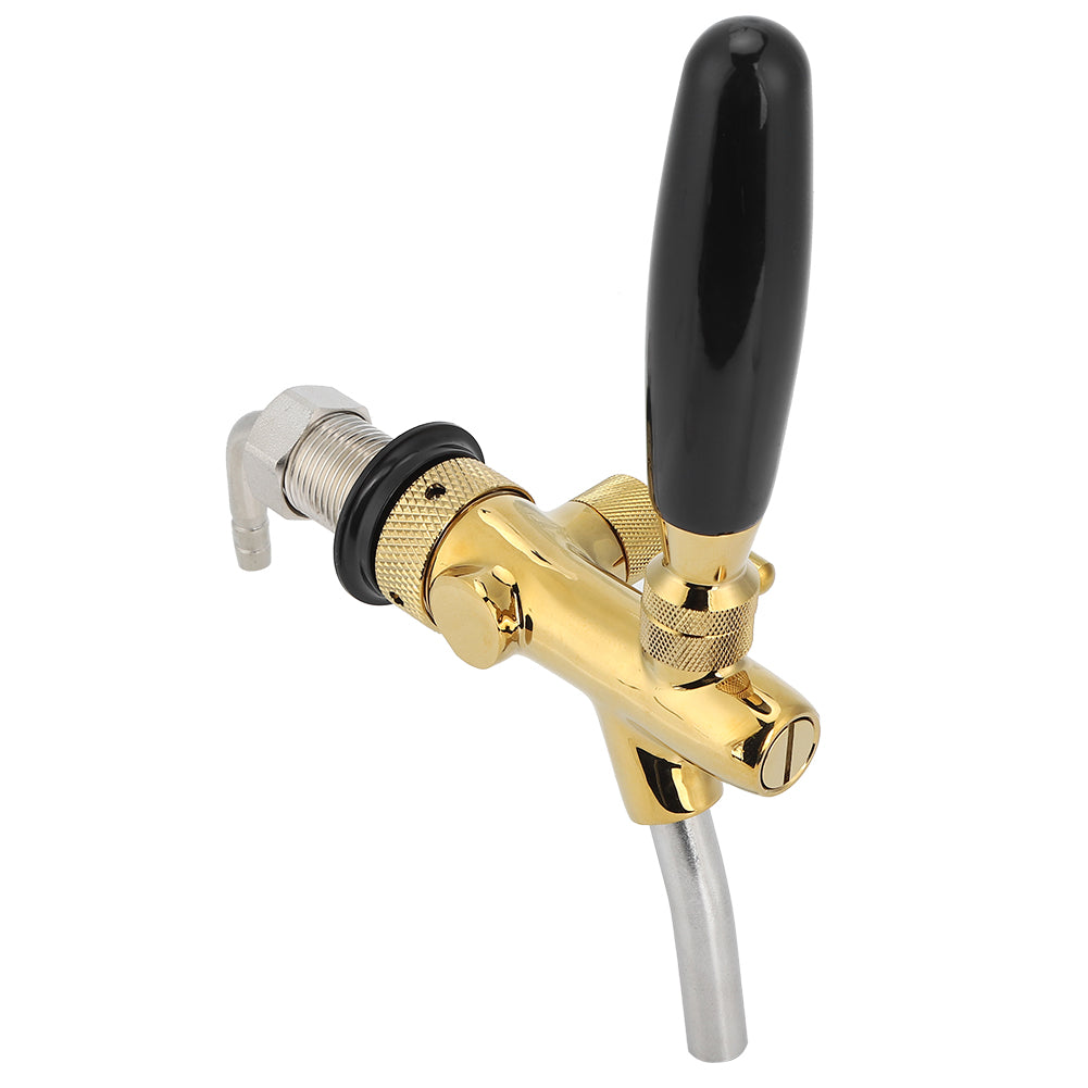 G5/8 Thread Adjustable Beer Tap Faucet Brass Stainless Steel