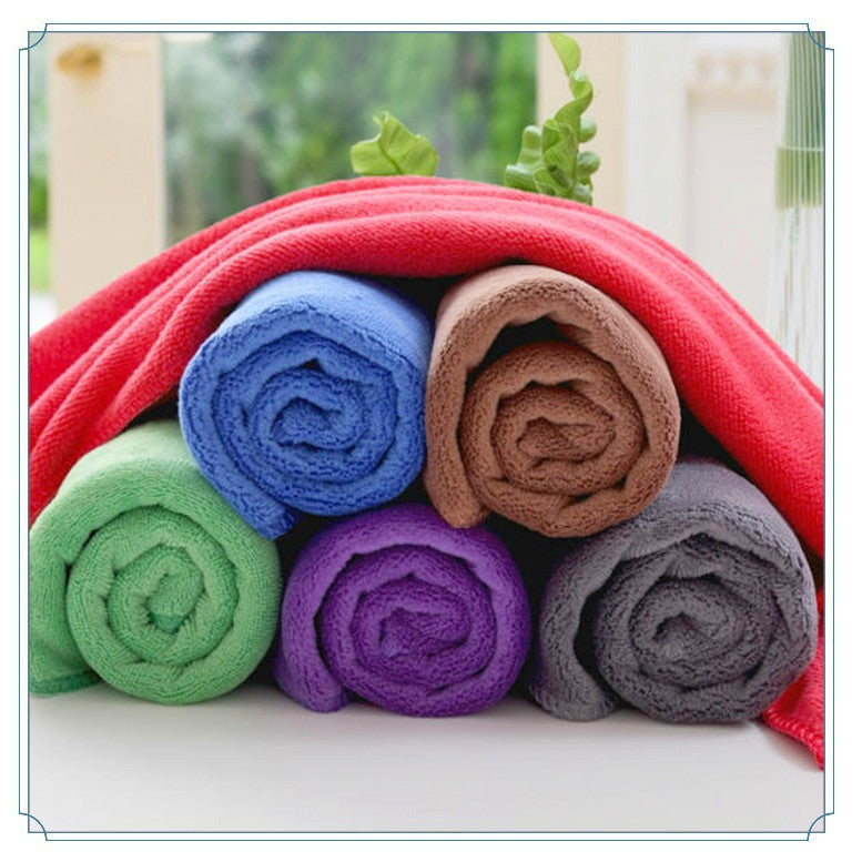 Large Microfiber Car Wiping Towel 450g Thick Fiber for Auto Cleaning