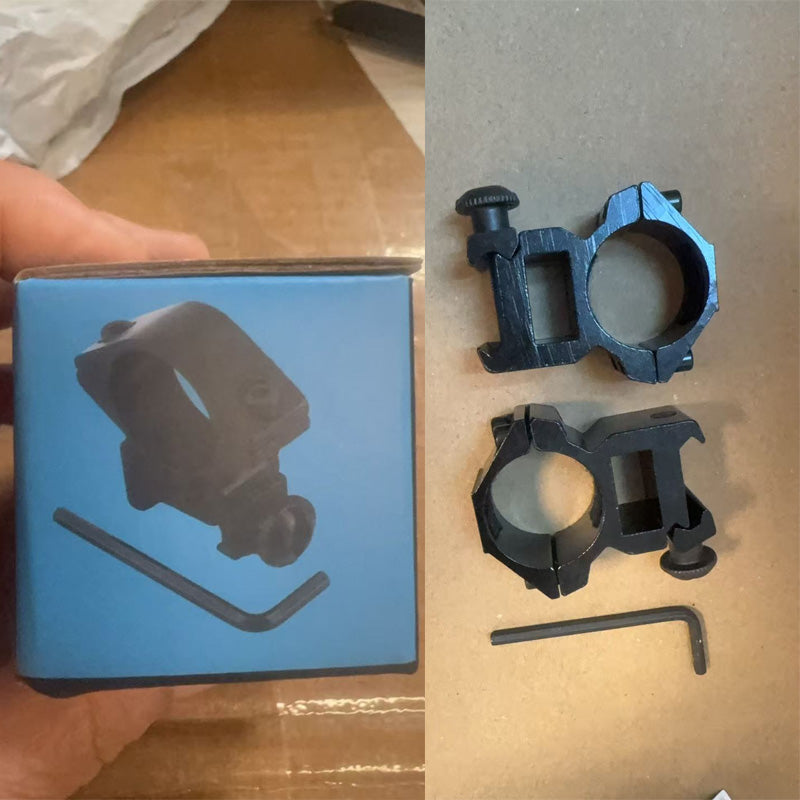 Tactical Sight Installation Rings - 25.4mm High Profile, 2pcs