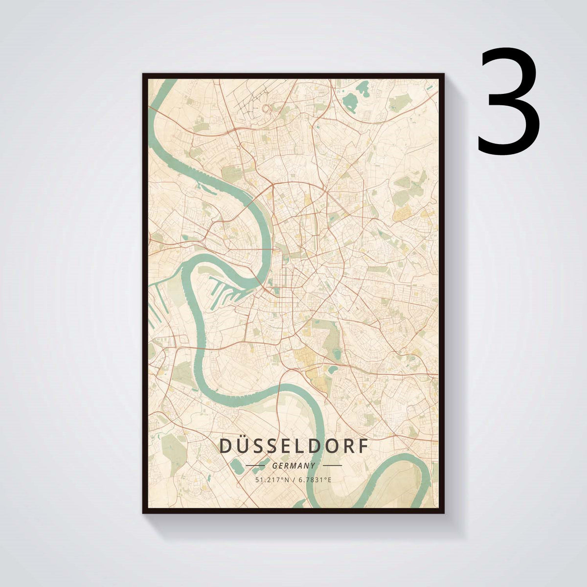 German City Subway Canvas Wall Art Poster - Home Decor