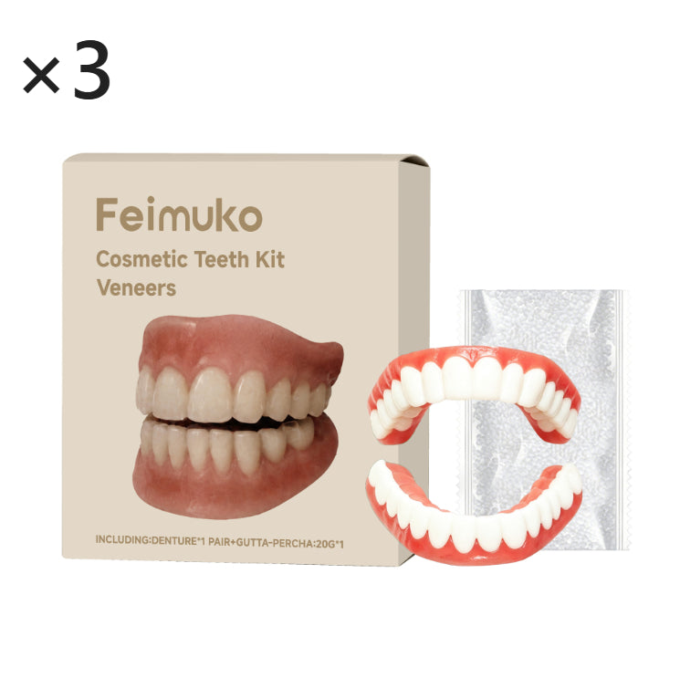 Simulated Upper & Lower Denture Set - 1 Pair Dental Modification