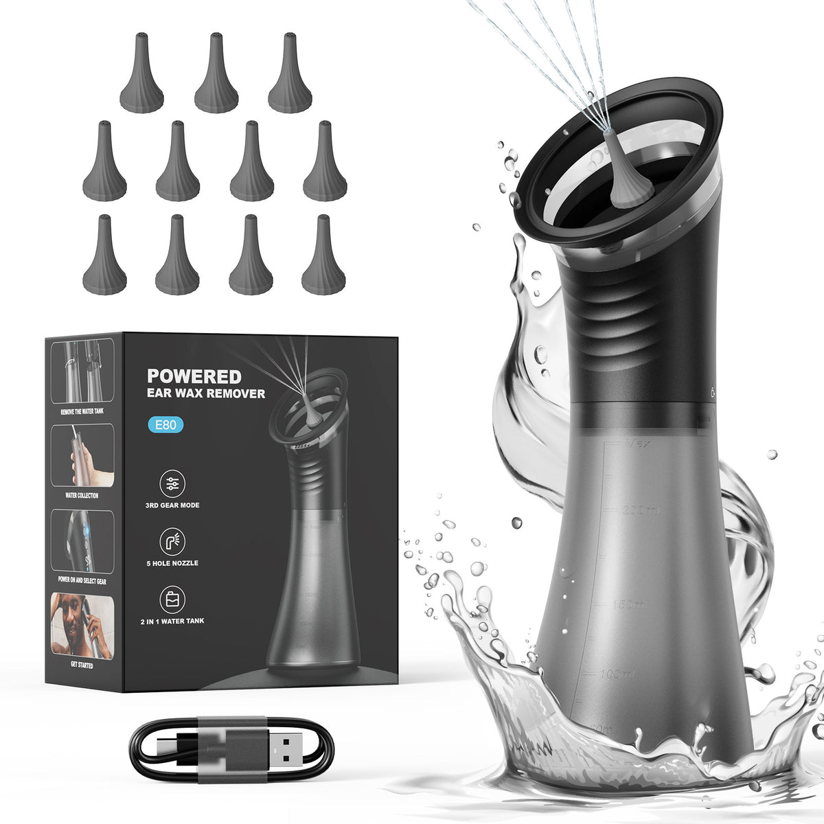 Clean Ear Cleaning Household Toilet Portable Irrigator