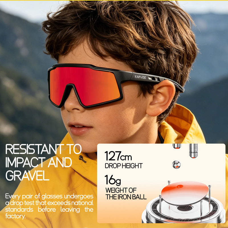 Children's Polarized Cycling Glasses - Windproof Goggles