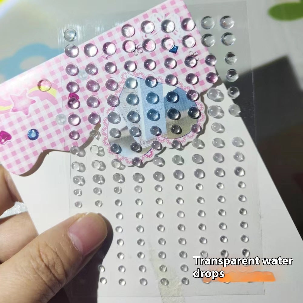 Pearl and Crystal Nail Art Stickers Set for DIY Manicure and Decor