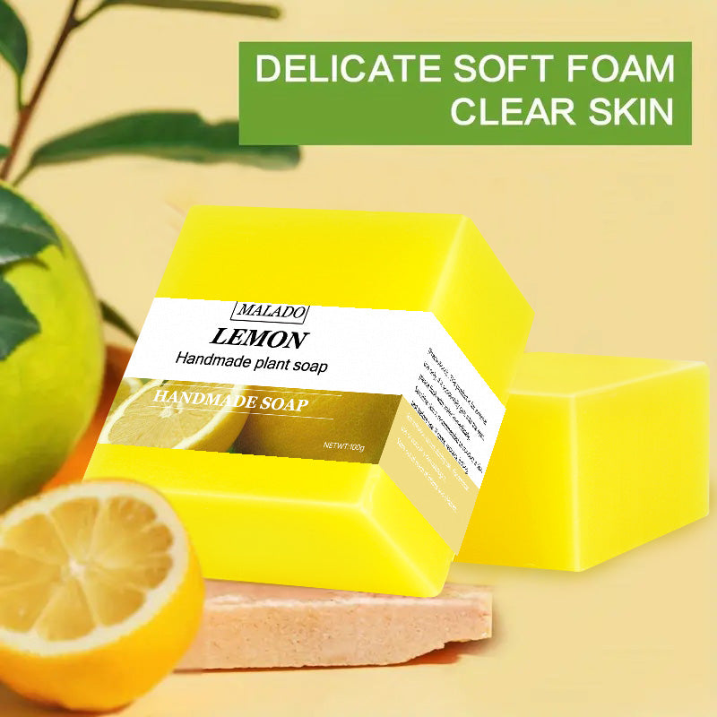 Square Lemon Soap Bar - 100g