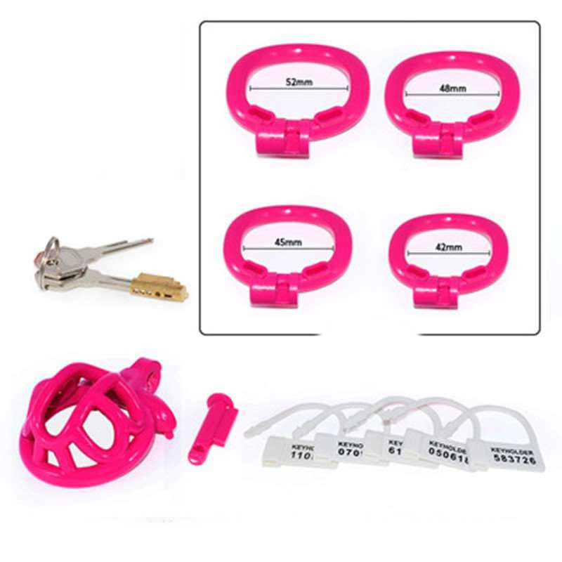 Men's Turtle-Shaped Resin Chastity Lock with Multiple Color Options