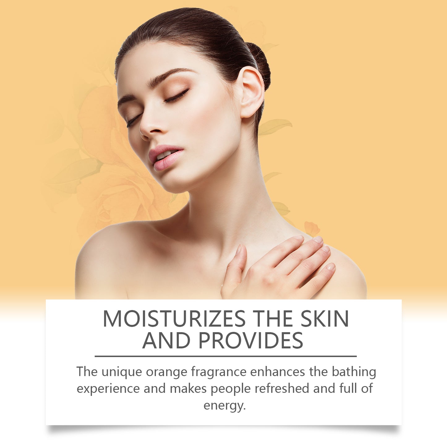Orange Moisturizing Body Wash with Shea Butter & Lemon Extract
