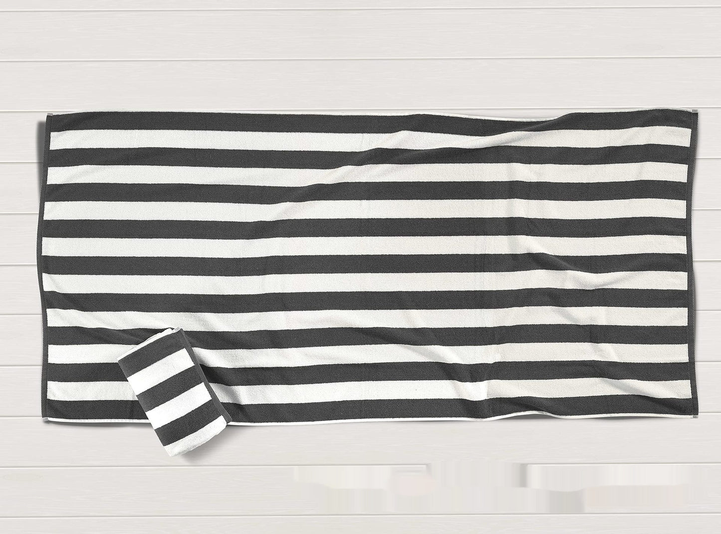 Quick-Drying Cotton Beach & Bath Towel - Super Absorbent, Multiple Colors