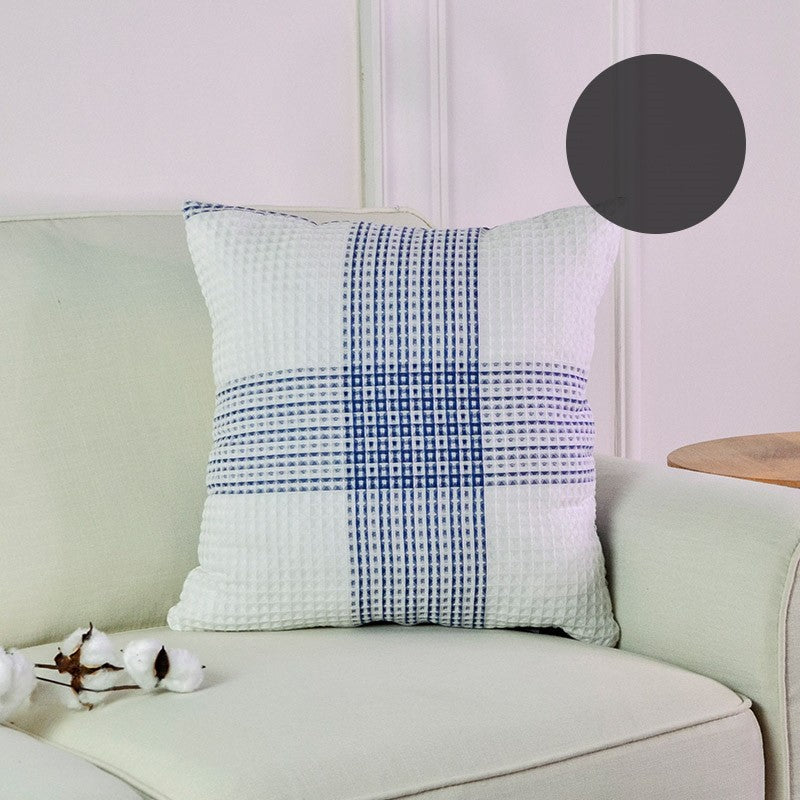 Nordic Style Back Cushion for Office Bedside Fabric Pillow Set