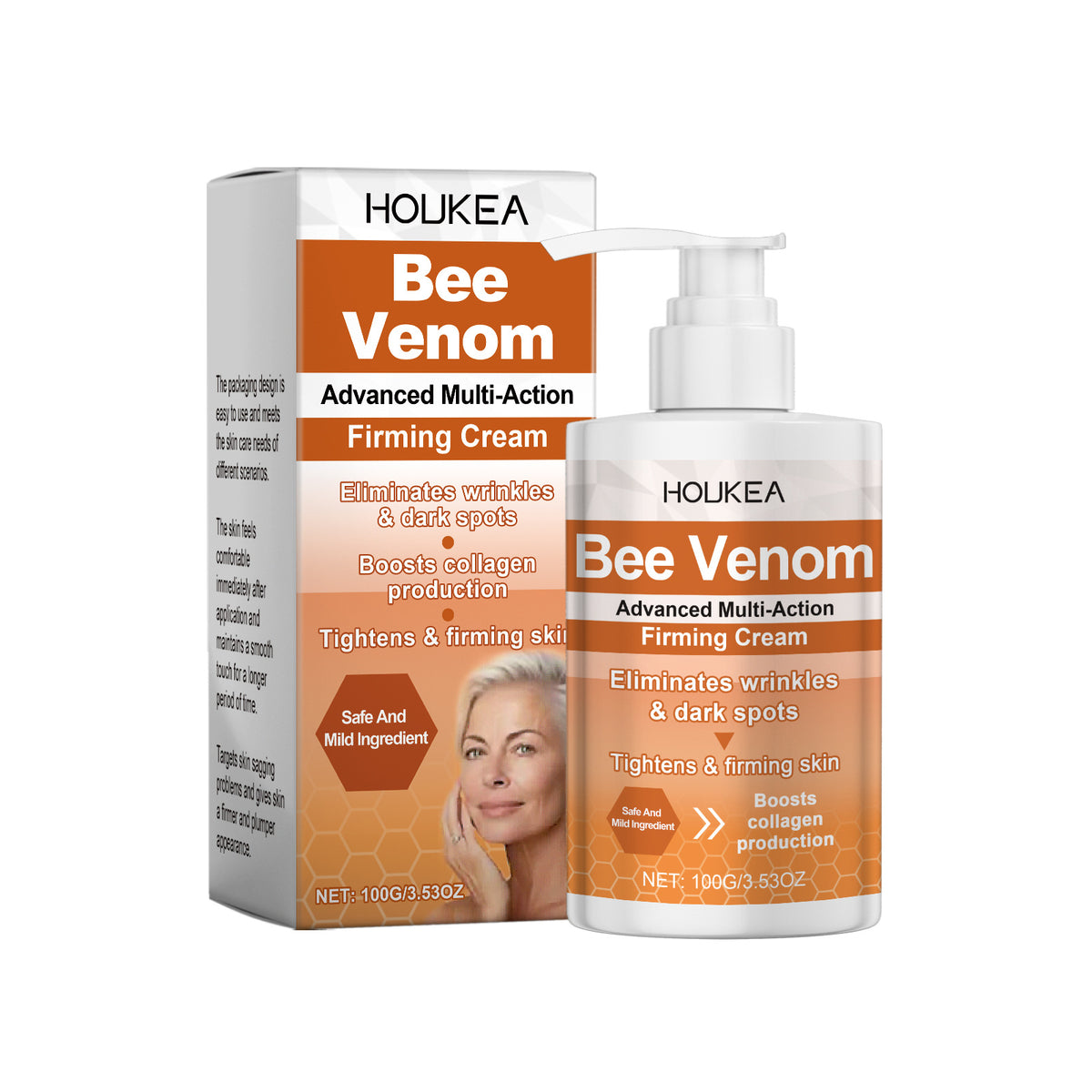 HOUKEA Skin Tightening Cream Mild Ingredients Care Moisturizing