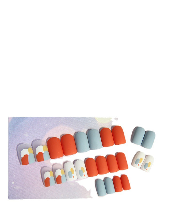 Fake Nail Art Patches - Wearable Nail Decorations for DIY Manicure