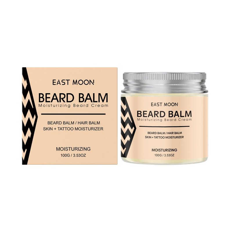 Men's Beard Care Cream - 100g Nourishing Skin & Beard Balm