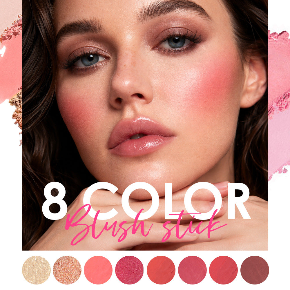 Natural Lip and Cheek Dual-Use Cream Blush - Moisturizing Tinted Makeup
