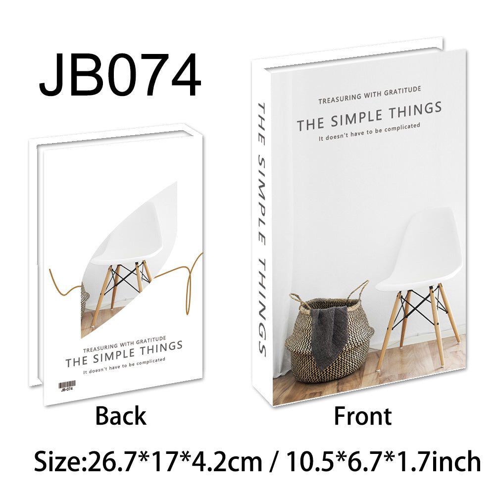 Decorative Bookend for Home & Office Desk – Modern Minimalist Foldable Design