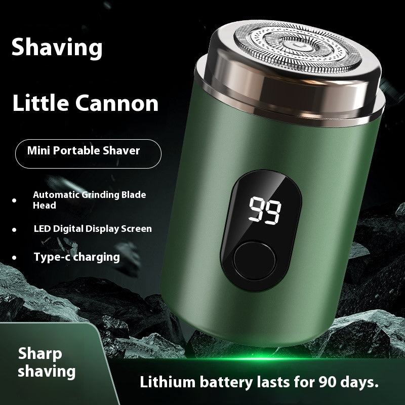 Electric Shaver Men's Mini USB Rechargeable LED Display