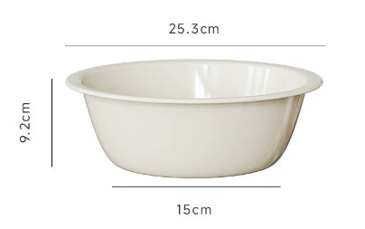 Laundry Basin 30cm Medium Lemon Yellow - Plastic Laundry Trough