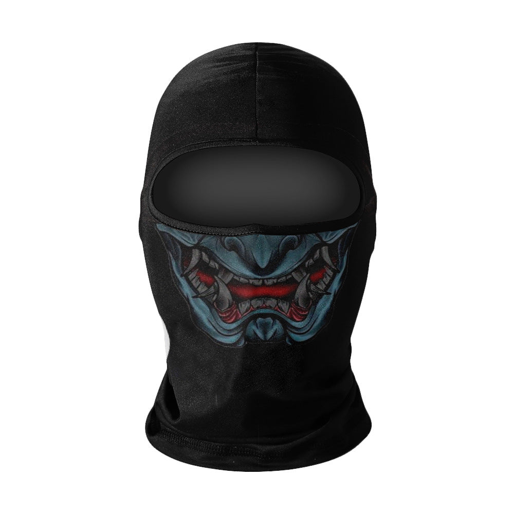 Outdoor Sun Protection Face Cover - Breathable Ice Silk