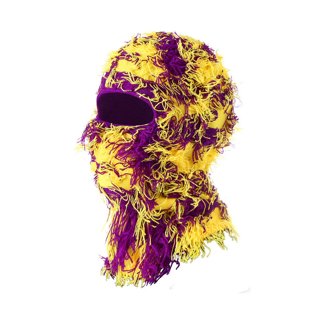 Knitted Warm Face Mask - Polyester