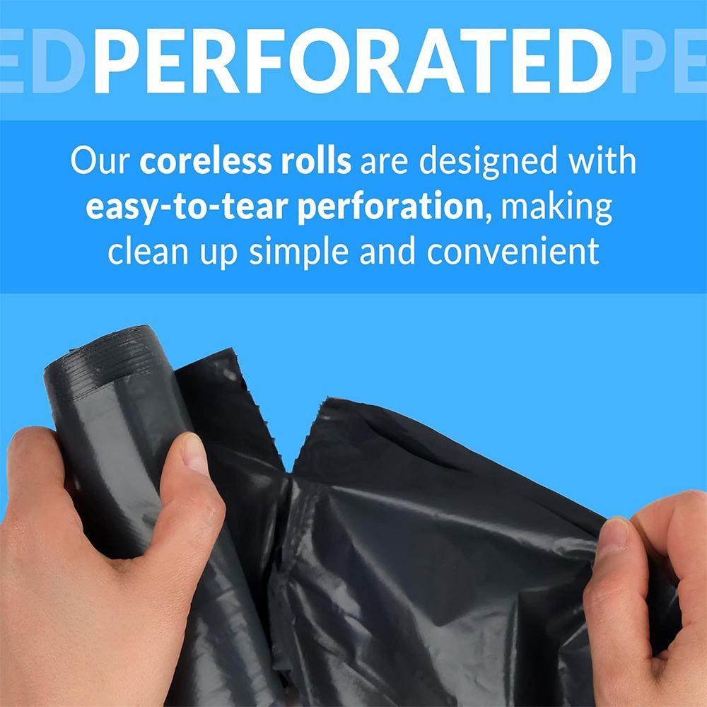45 Extra-thick, Leak-proof Garbage Bags, Suitable For Home,