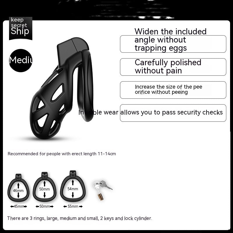 Sleepy Dragon Male Chastity Lock - Multiple Sizes, ABS Material