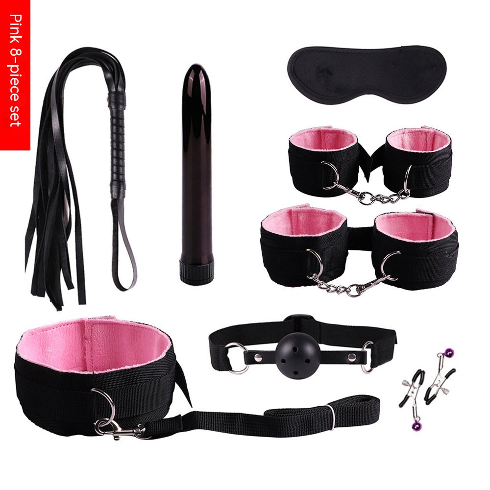 Adult Bondage Nylon Leather Suit Set - Multiple Variants