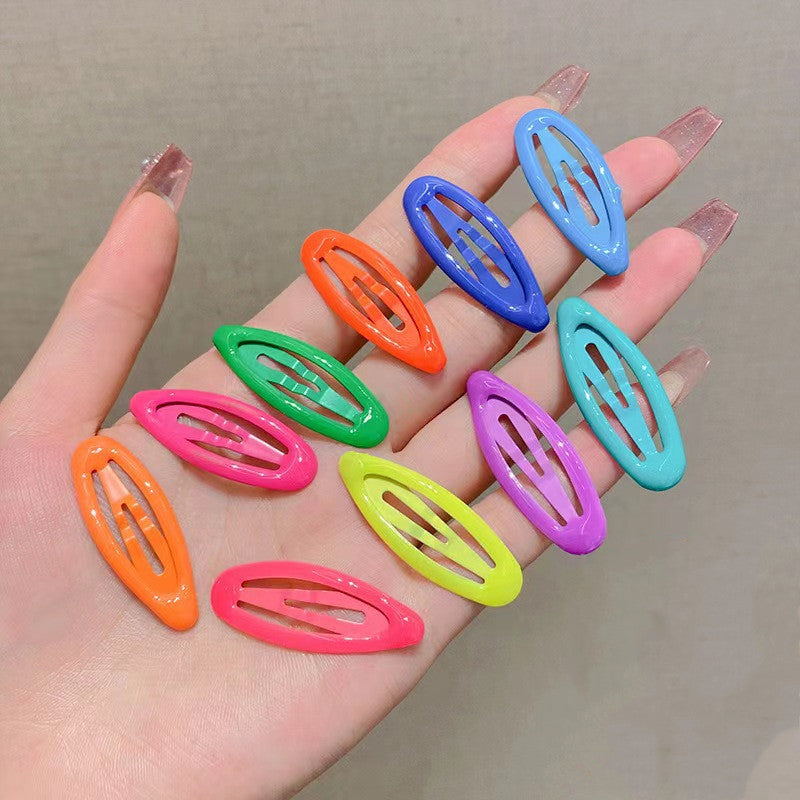 Luminous Children's Hair Barrettes - Cute Alloy Glow-in-the-Dark Hair Clips