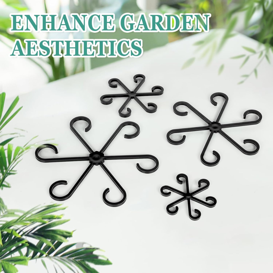 8PCS Reusable Plant Stem Support Stakes for Indoor Plants