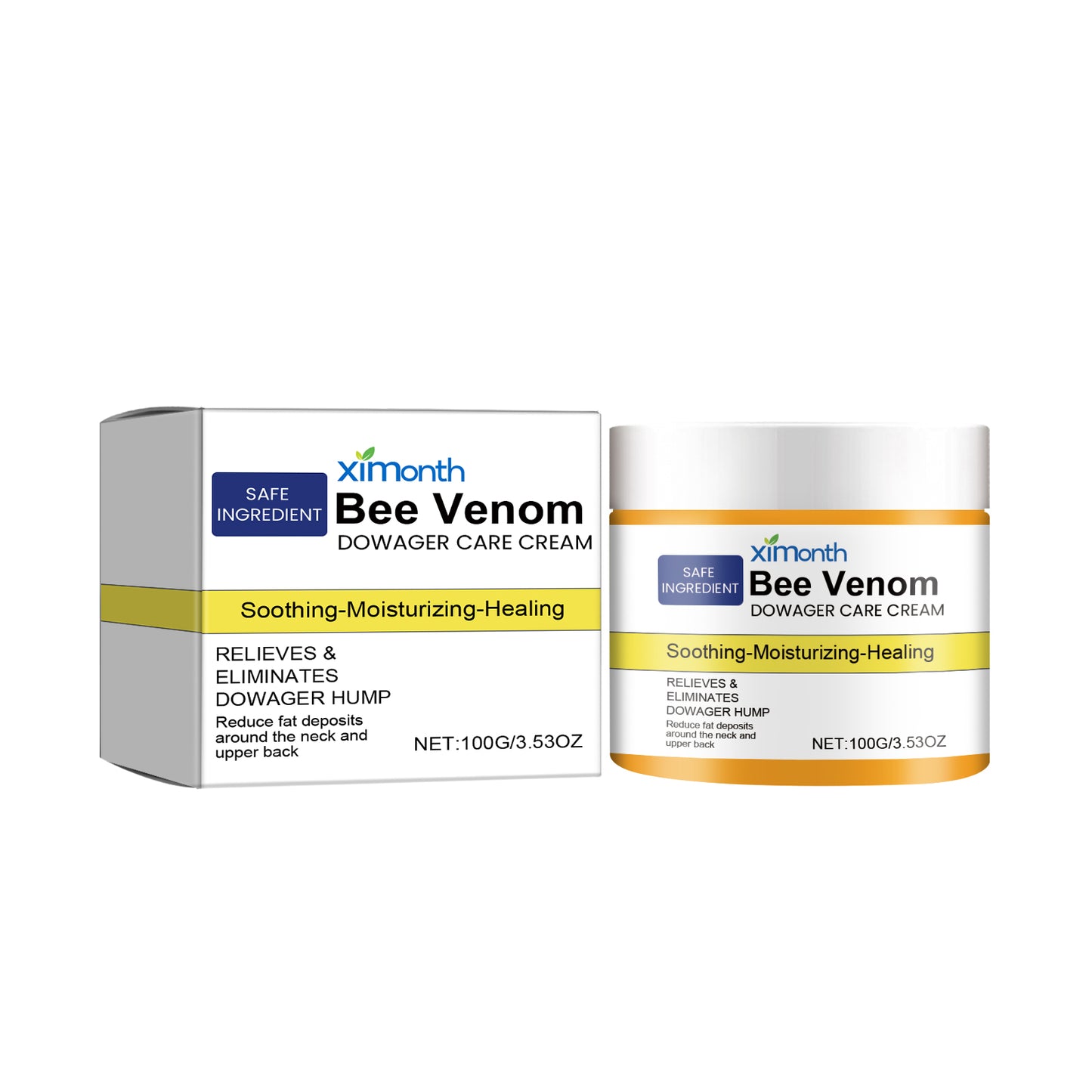 Bee Venom Neck and Back Care Cream - Smoothing & Firming Formula