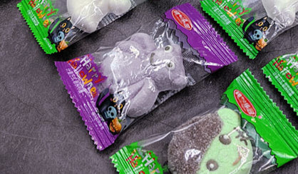 Halloween Cotton Candy Snack - Multiple Sizes