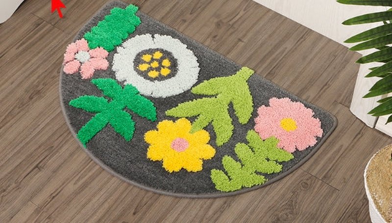 Absorbent Fiber Bathroom Mat Set for Toilet - Thickened Seat Cover & Cushions