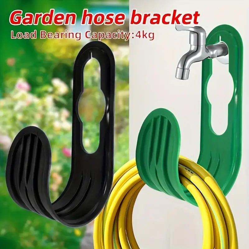 Garden Hose Hook Bracket Wall Mount Water Hose Holder Storage Organizer