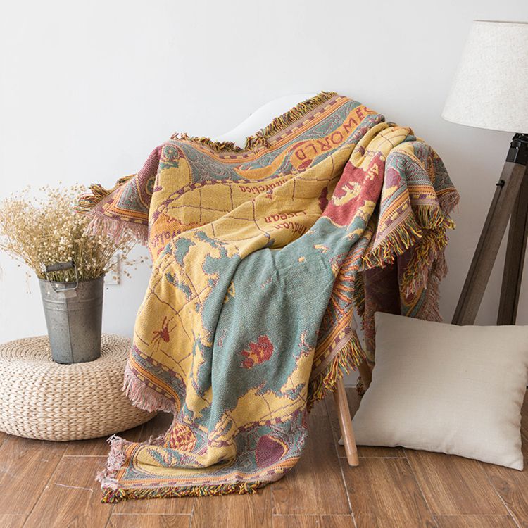 European Style Sofa Throw Blanket Cotton Home Decor Bed Cover