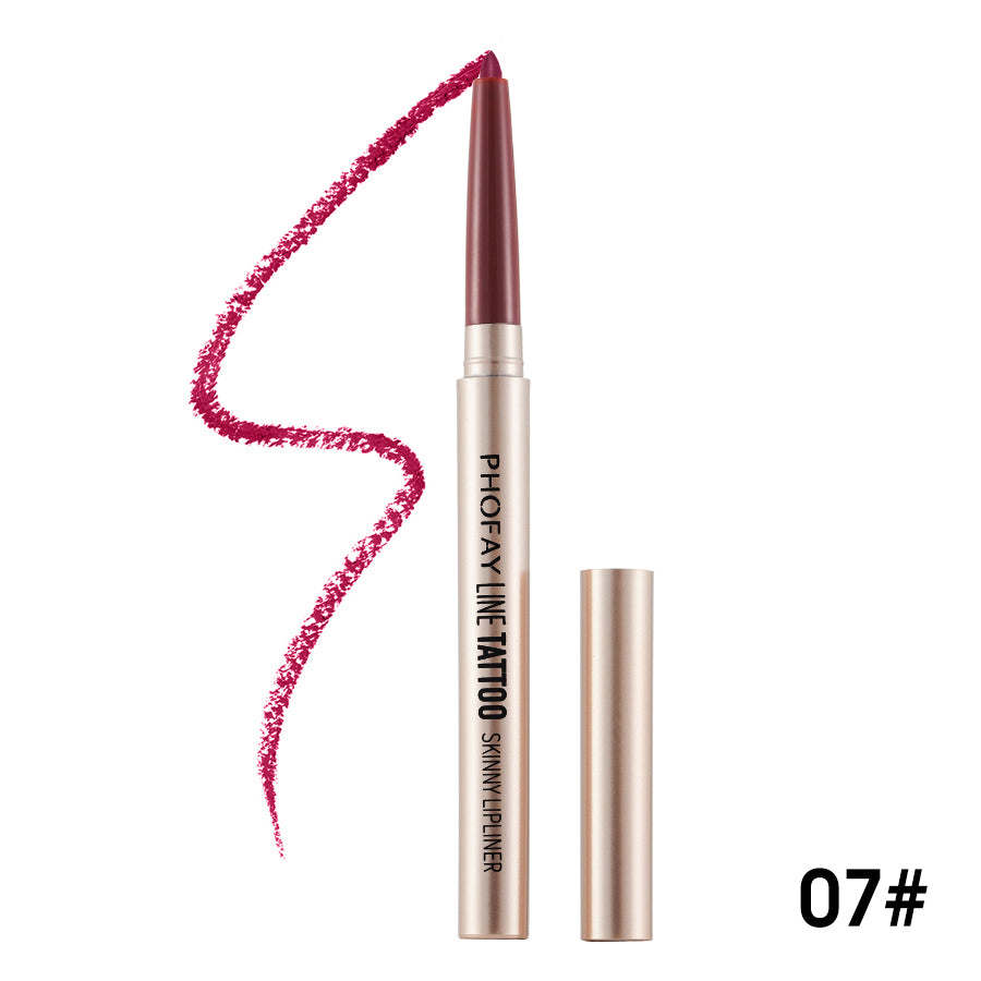 Waterproof Lip Liner Pencil - Long Lasting Contour and Definition
