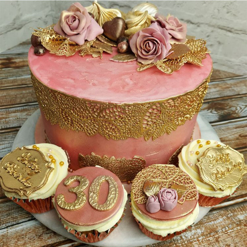 Cake Lace Silicone Mat Food Grade Non-Stick Fondant Decoration Tool
