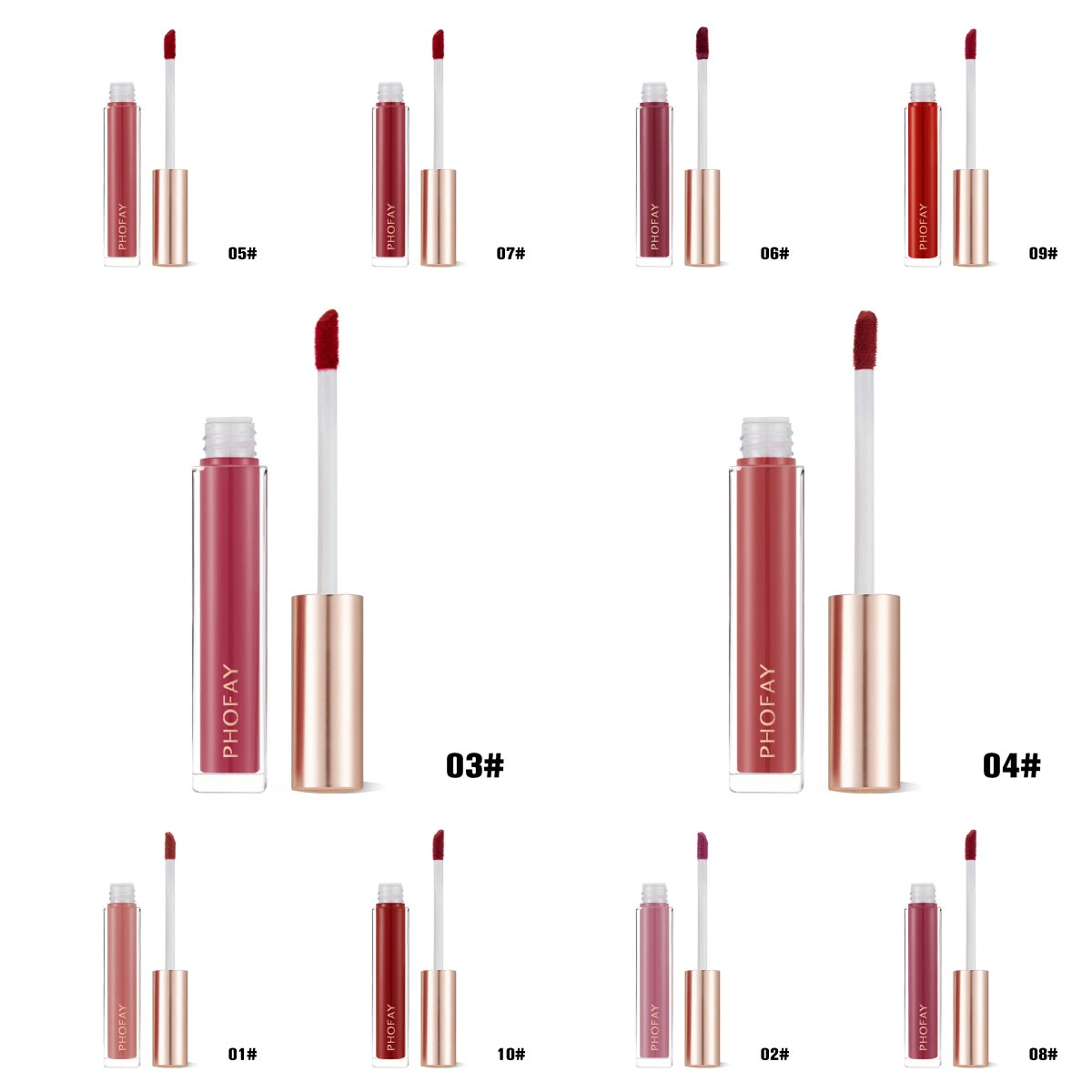 Moisturizing Non-Sticky Lip Gloss - Smooth High-Shine Formula