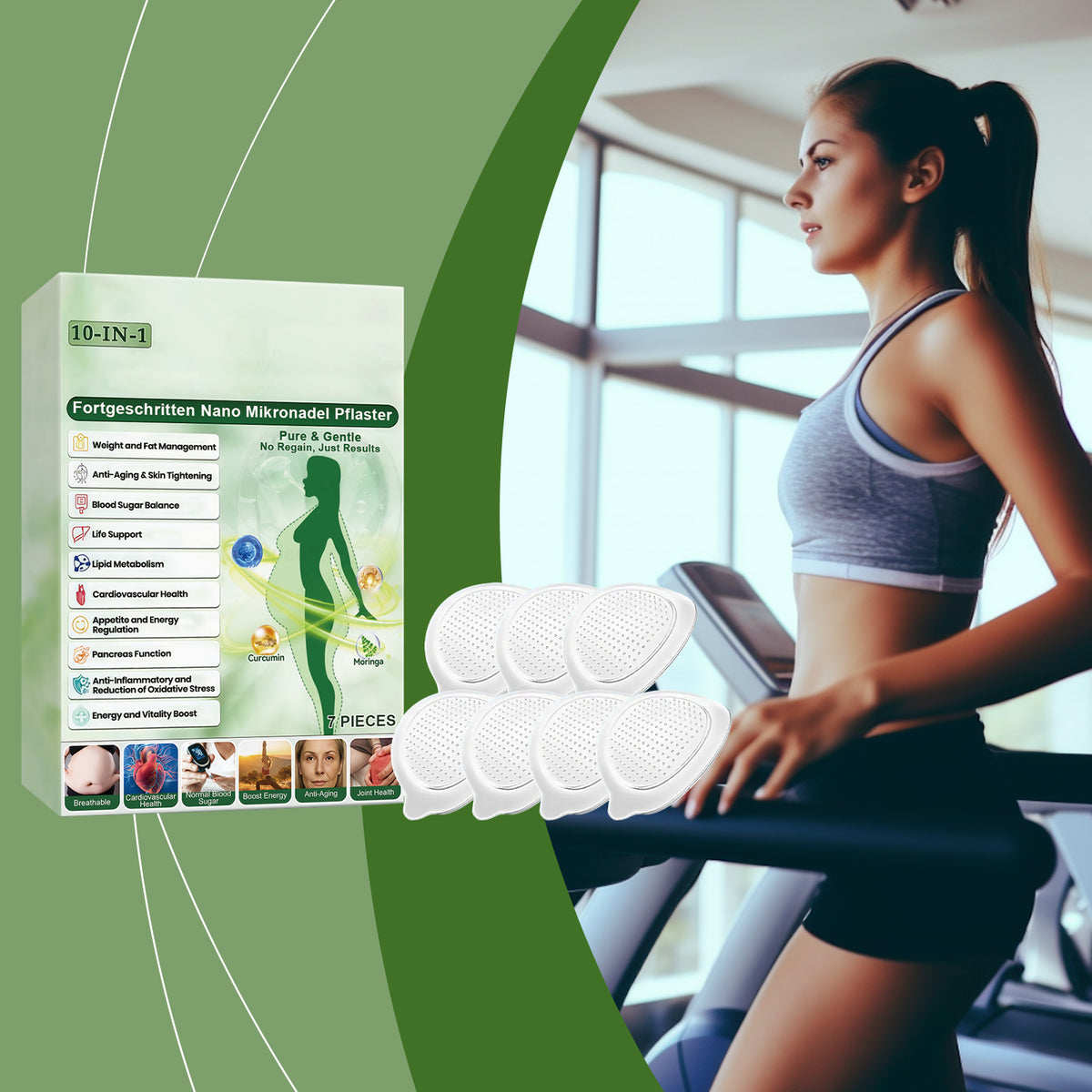 Slimming Body Shaping Patches, 7 Pieces
