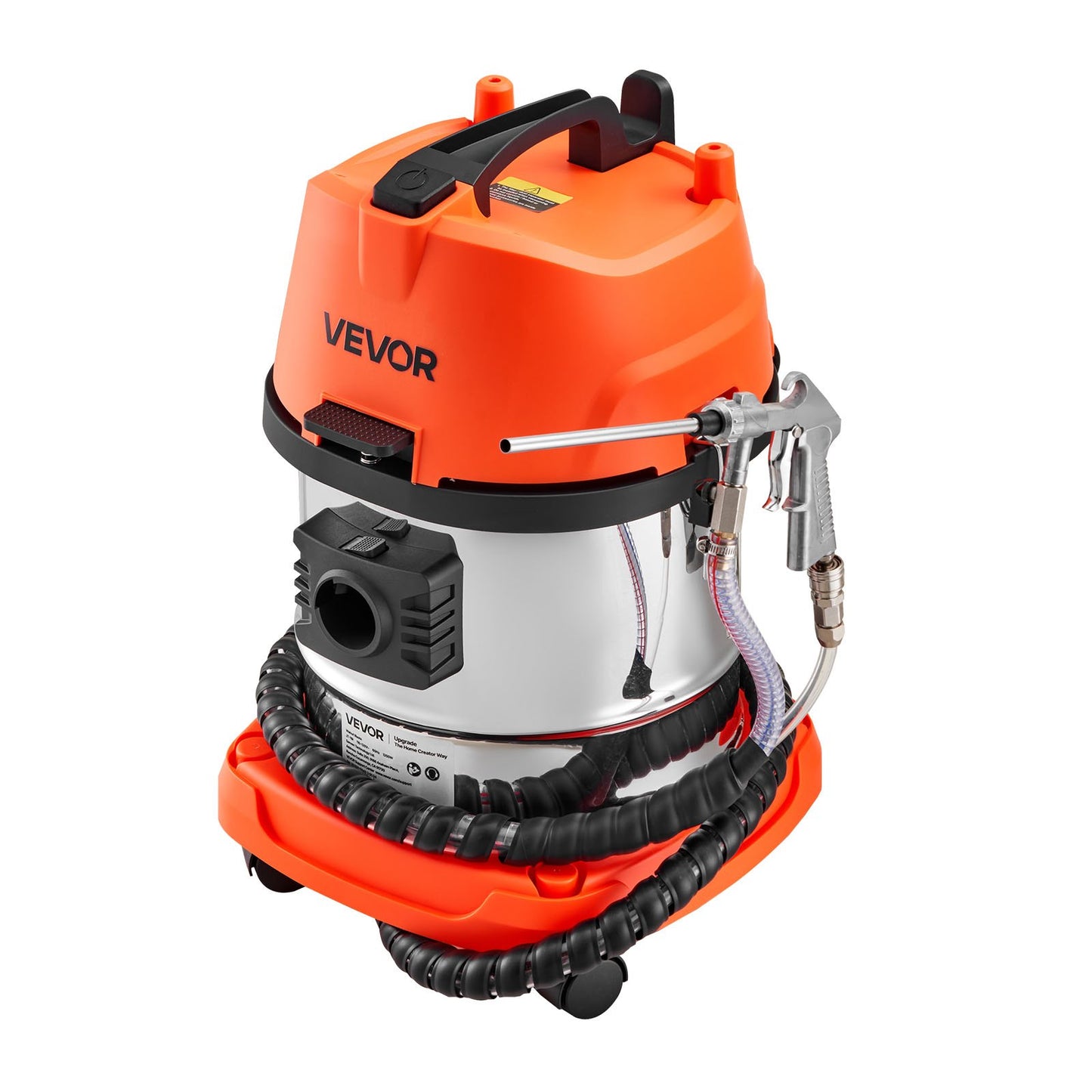Walnut Blaster Kit for Carbon Cleaning - 1200W Sandblaster with Vacuum & Extension Nozzle