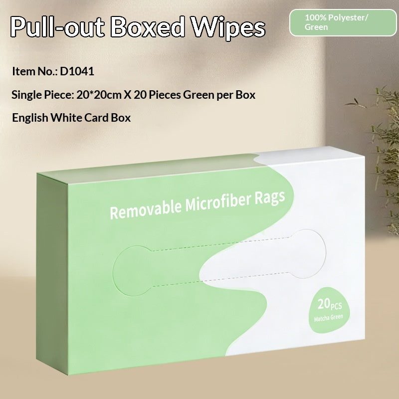 Disposable Pull-Out Kitchen Wipes - Thickened, Washable, Multi-Purpose Cleaning Cloths