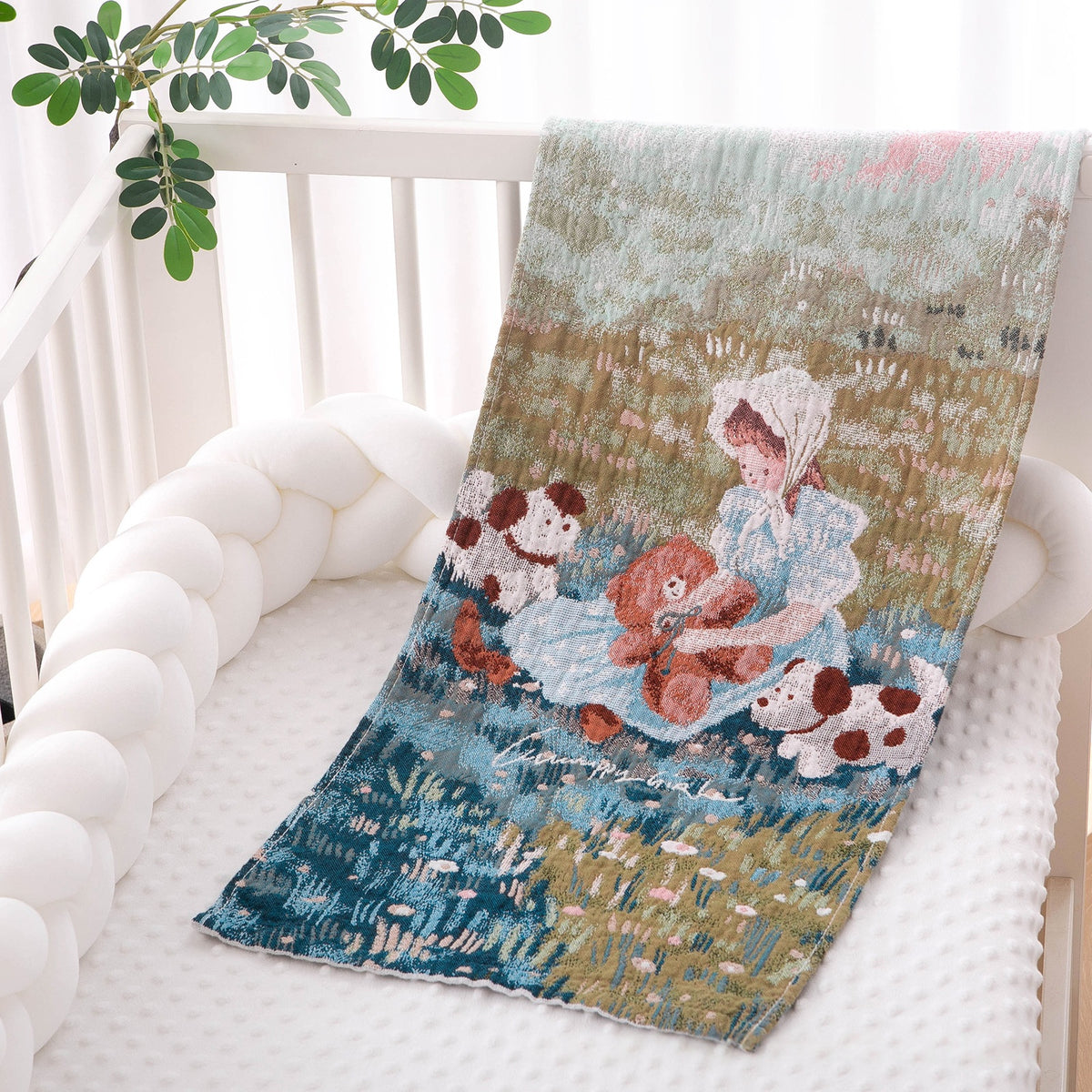Washed Cotton Towel - Soft Gauze Fabric for Home Use - Multiple Styles & Sizes