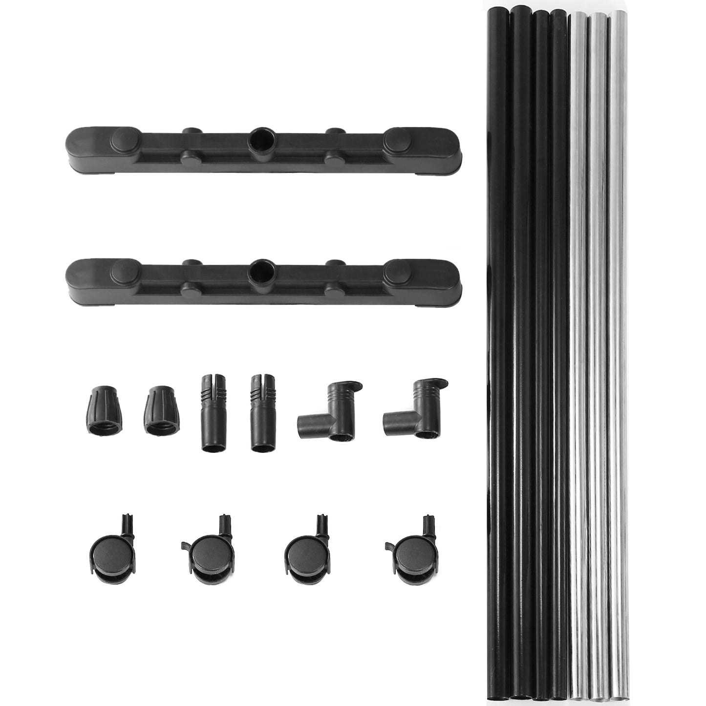 15kg 33lbs Garment Racks 3.12ft To 4.80ft Height Adjustable Clothes