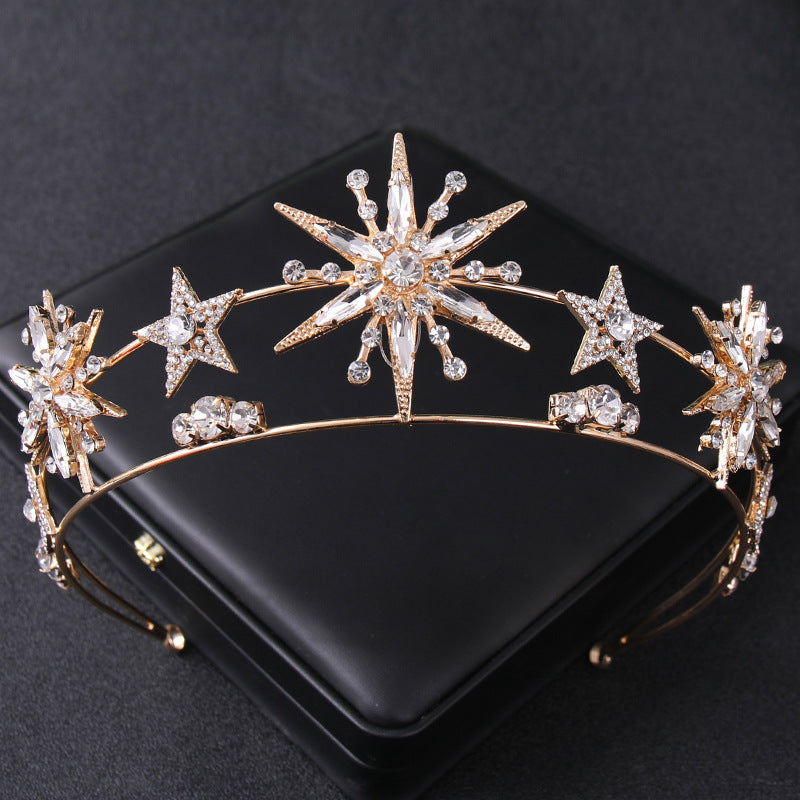 Double-Layer Rhinestone Hairband
